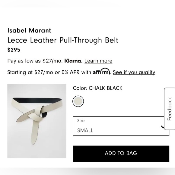 ISABEL MARANT | belt - Picture 4 of 8